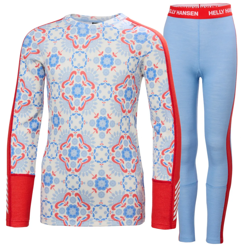 Unterhemd- und Leggings-Set für Kinder Helly Hansen Graphic Lifa