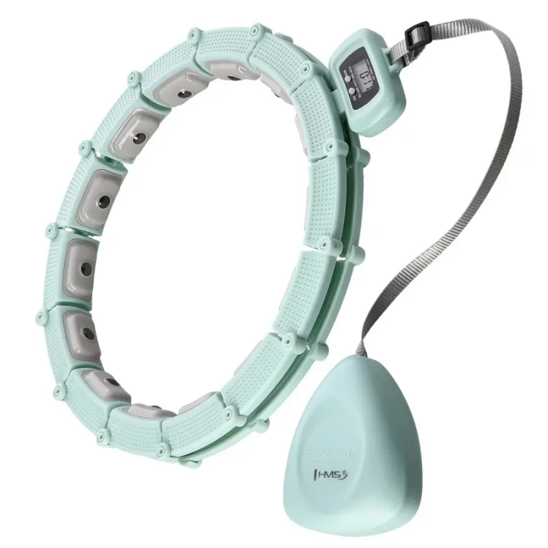 Magnetischer Hula-Hoop mit Gewichten und Zähler HMS HHM14
