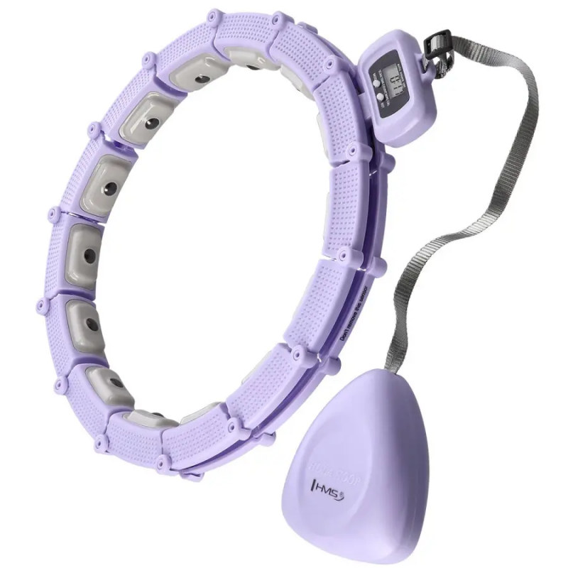 Magnetischer Hula-Hoop mit Gewichten und Zähler HMS HHM14