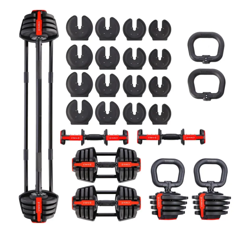 Hantelset mit Stange und Gewichten HMS SGR18 PRO