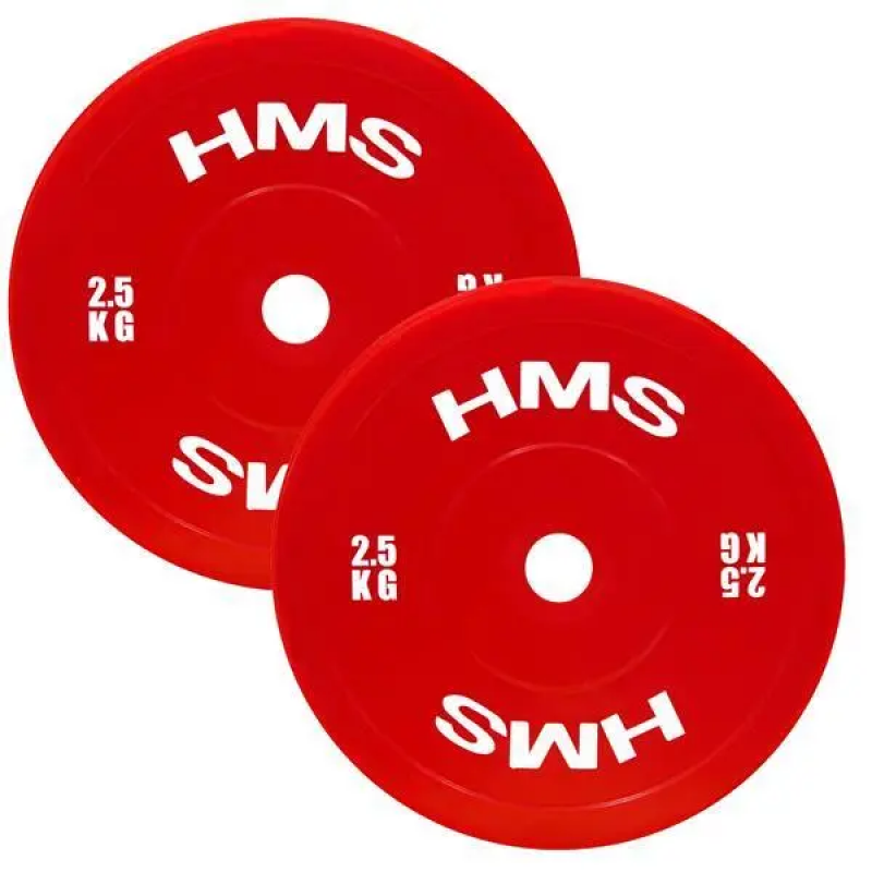 TPP Olympisches Gewichtheber-Hantelscheibe HMS TPP02 PE (x2)