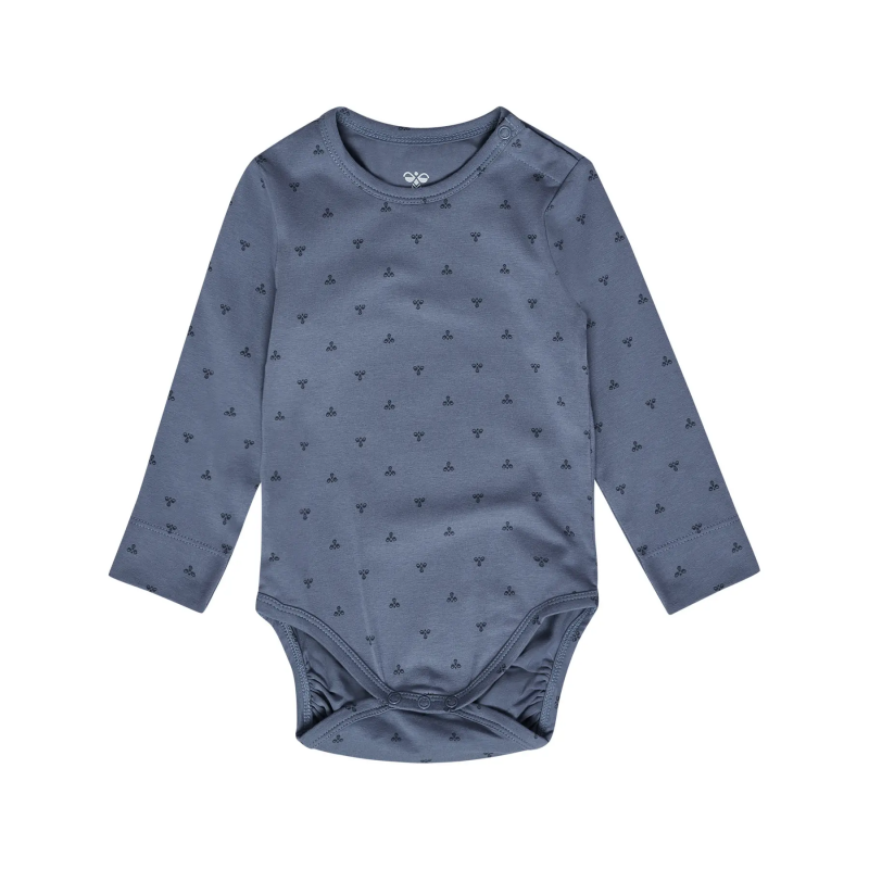 Langarmbody mit Print für Baby Hummel BEE