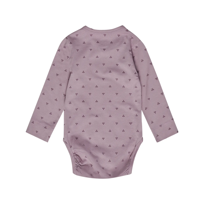 Langarmbody mit Print für Baby Hummel BEE
