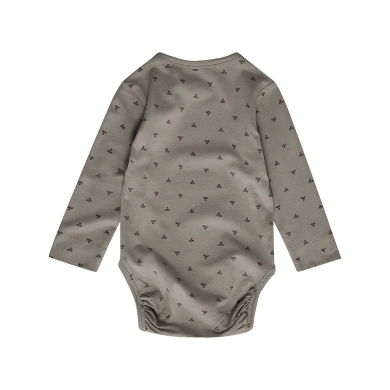 Langarmbody mit Print für Baby Hummel BEE