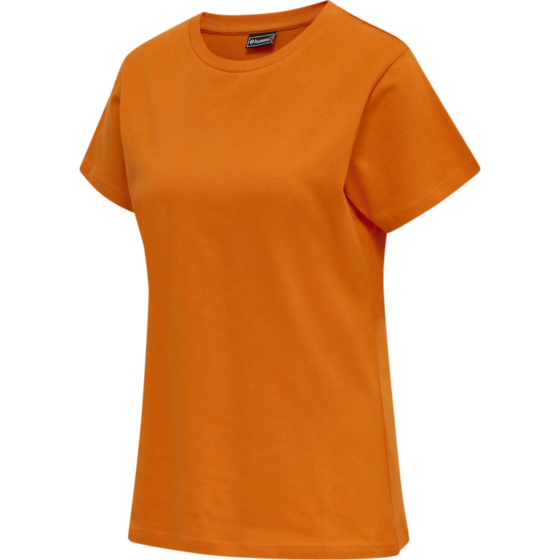 T-Shirt Damen Hummel Red Basic
