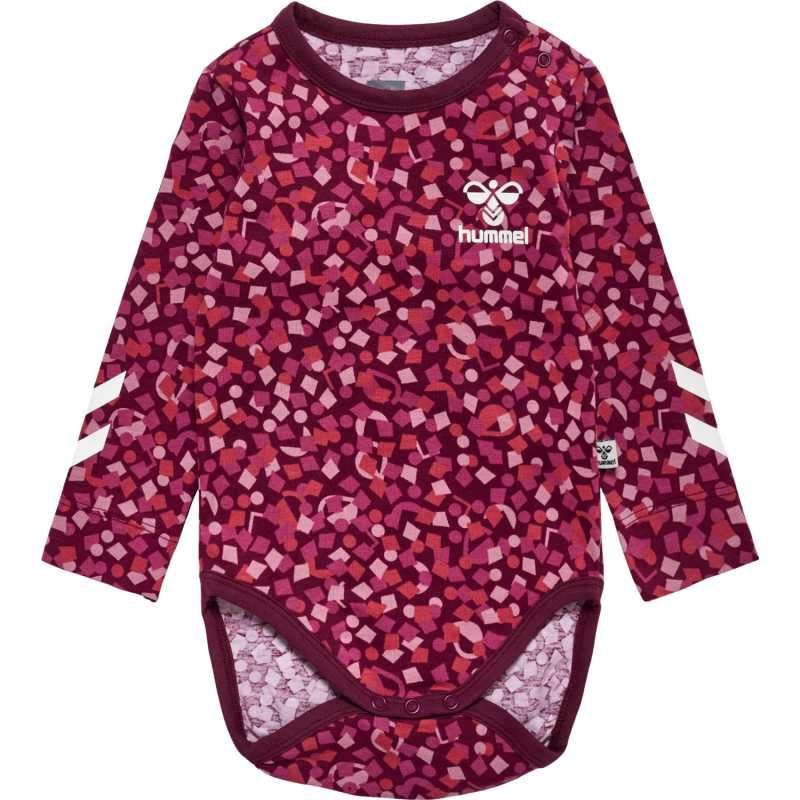 Langarmbody für Mädchen. Hummel Confetti