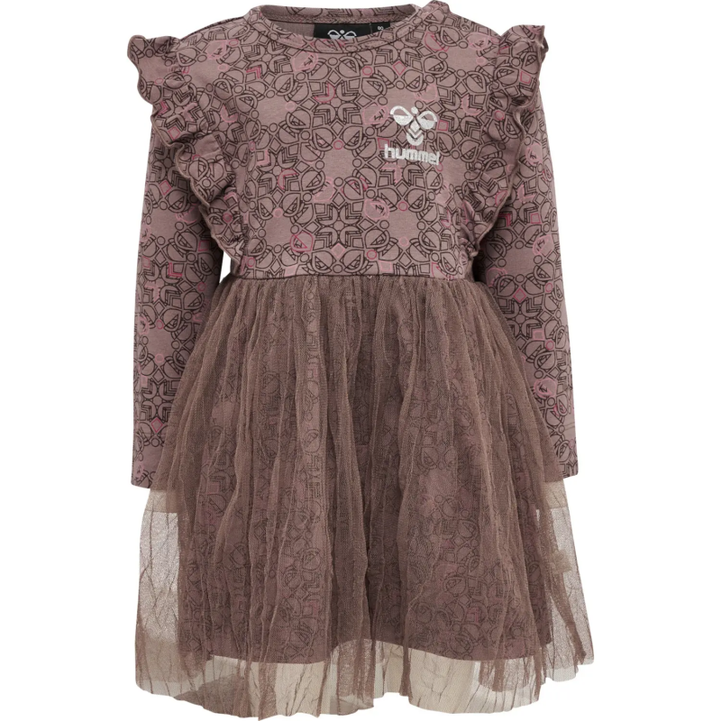Kleid für Baby-Mädchen mit langen Ärmeln Hummel Fia