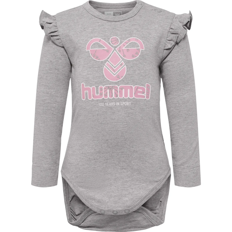 Baby-Body für Mädchen langarm Hummel Dana
