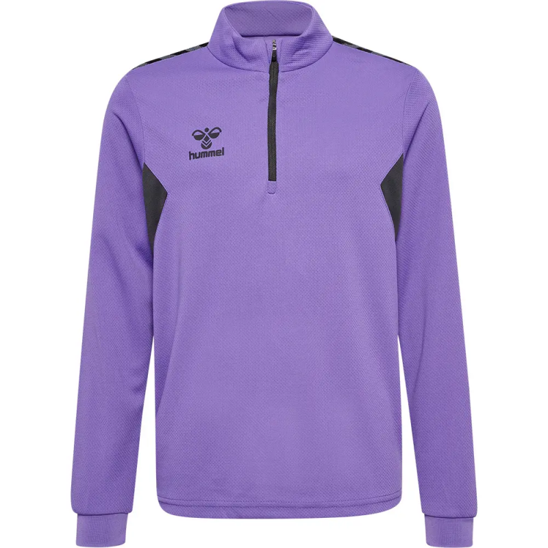 Kinder-Trainingsjacke mit halbem Reißverschluss Hummel Authentic
