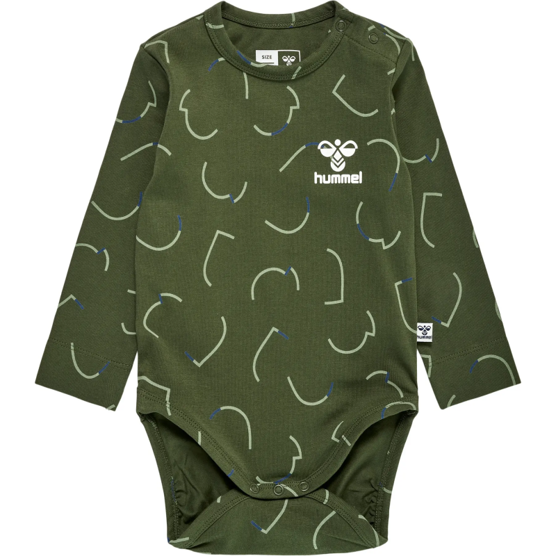 Baby-Body mit langen Ärmeln Hummel Obi