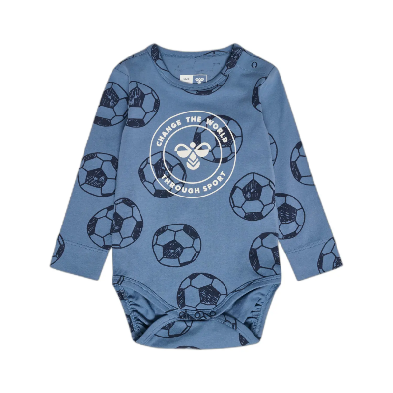Baby-Body für Jungen langarm Hummel Ball