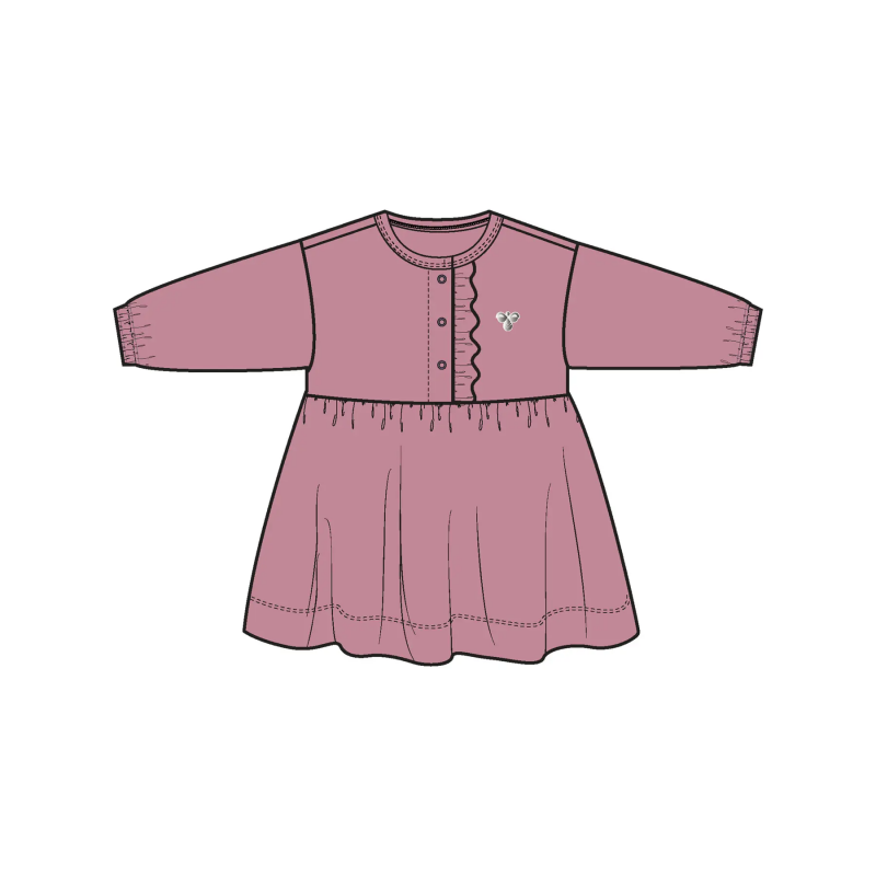 Kurzes Mädchenkleid Hummel Reg Placket