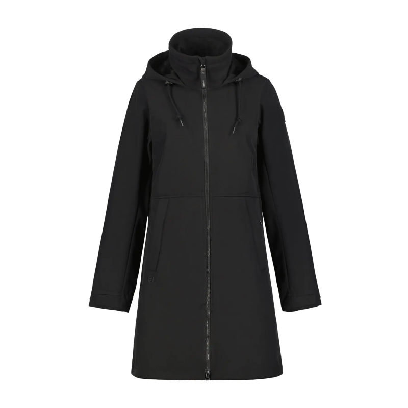 Damen lange Softshell-Wanderjacke mit Fleecefutter Icepeak Agaram