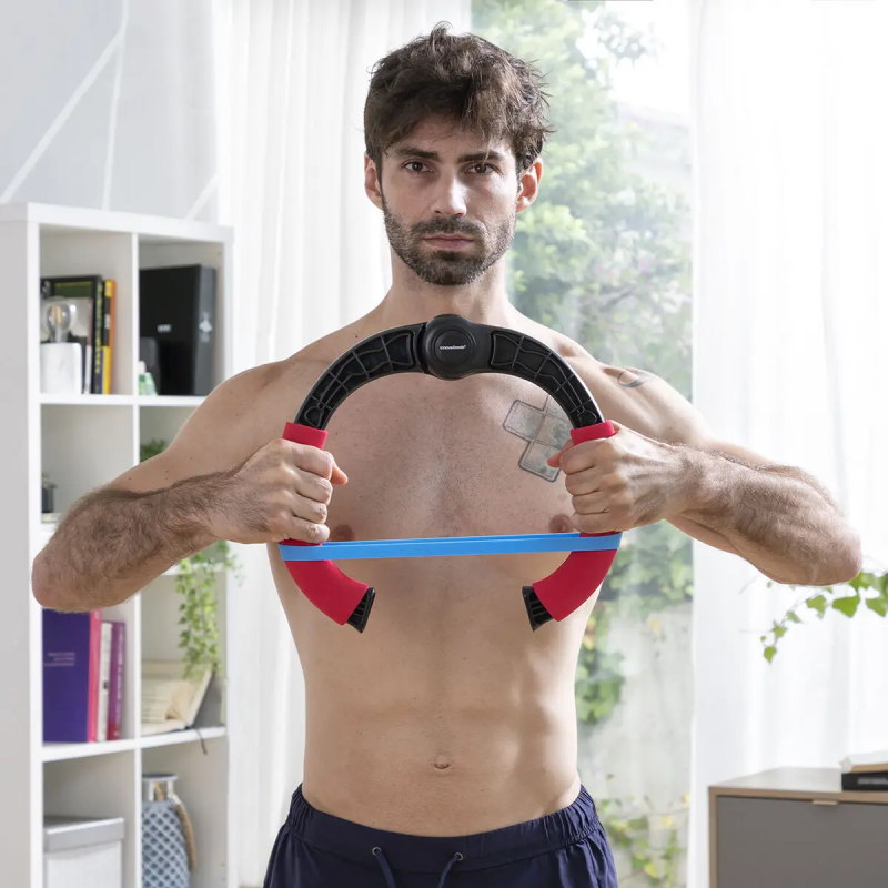 Einstellbares Armtrainingsgerät mit Widerstand und Übungsanleitung InnovaGoods Forcearc
