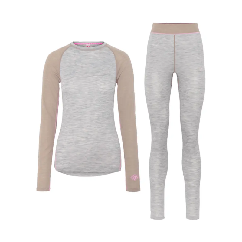 Damen Leggings und Langarm-T-Shirt Set Kari Traa Kaia