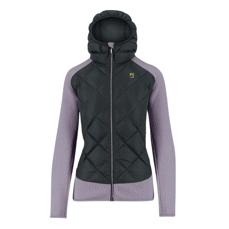 Fleece mit Kapuze Damen Karpos Marmarole Retro