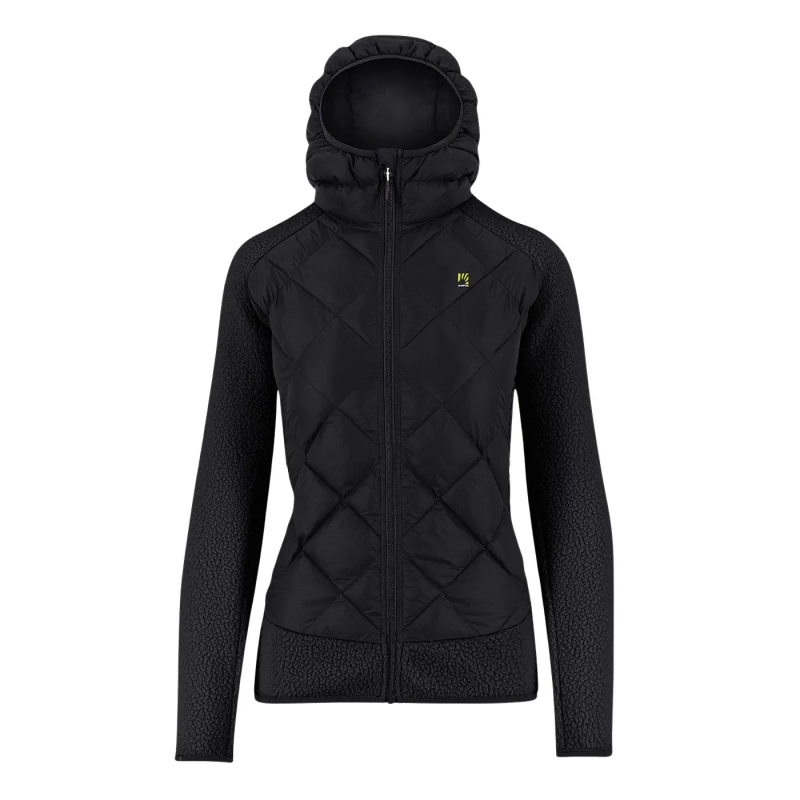 Fleece mit Kapuze Damen Karpos Marmarole Retro