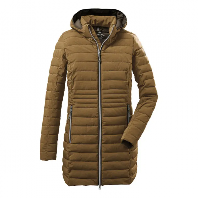 Damen lange Steppjacke Killtec Bacarya