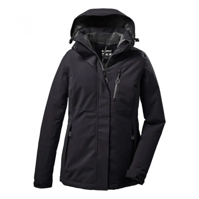 Regenjacke mit Kapuze für Damen Killtec Kow 170