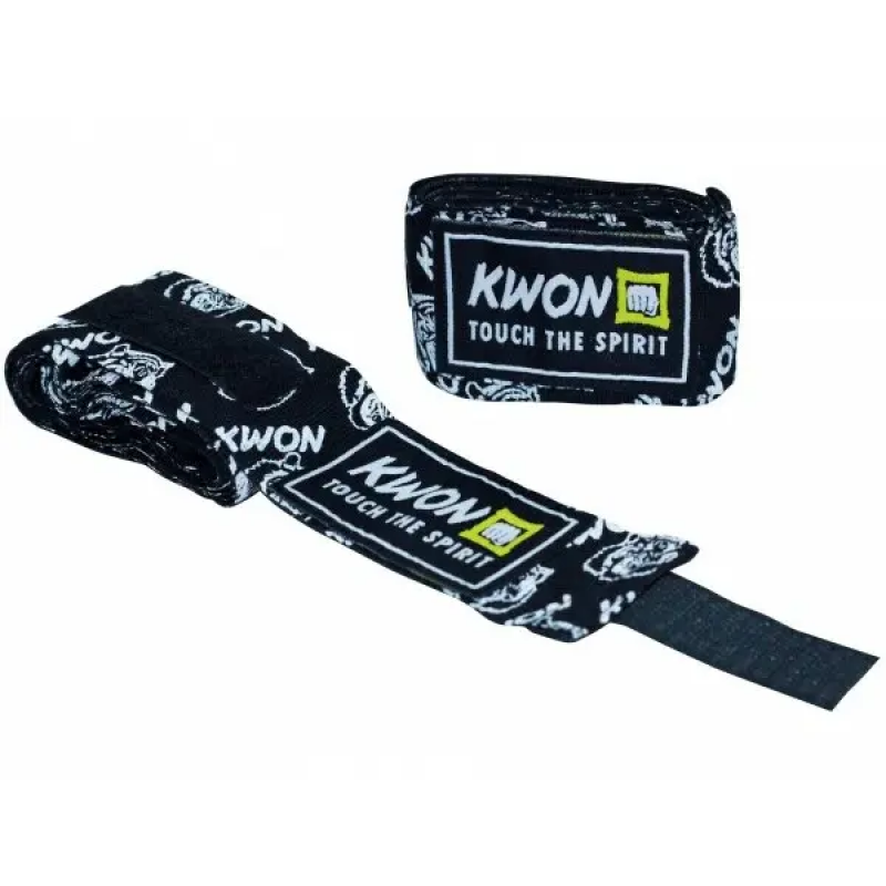 Unelastische Boxbänder Kind Kwon Tiger