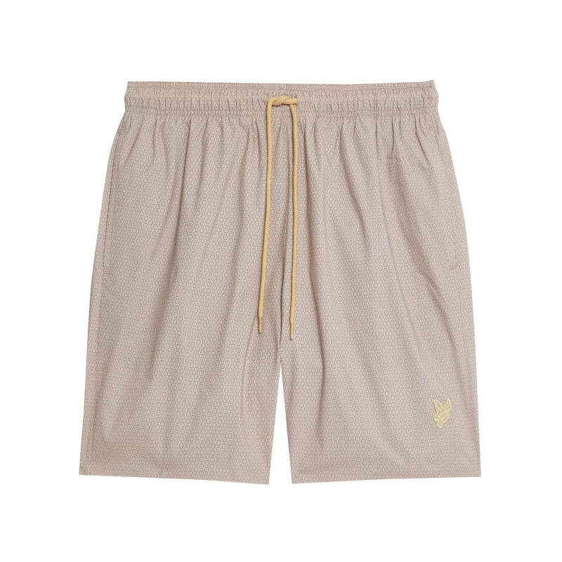 Badehose Lyle & Scott Geo Motif Printed
