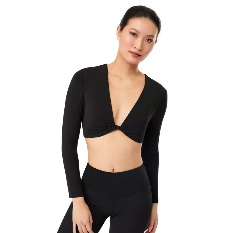 Langarm-Sport-BH, Damen Mandala