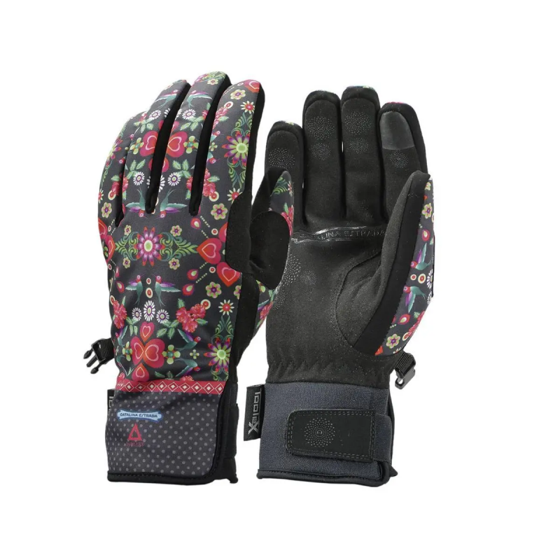 Bedruckte Handschuhe MATT Catalina Estrada Tootex Amor Noche