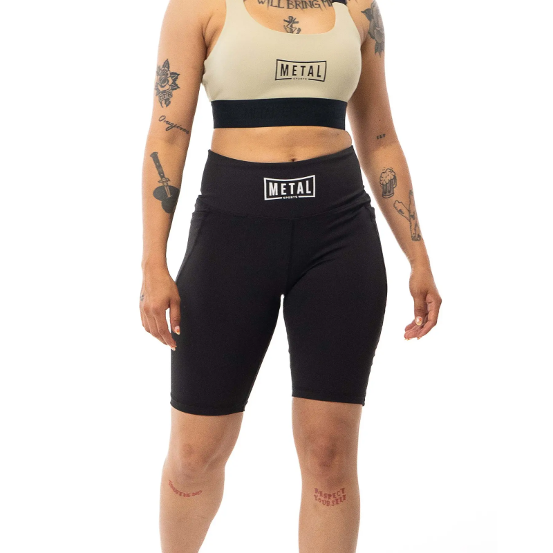 Kompressionsshorts für Damen Metal Boxe