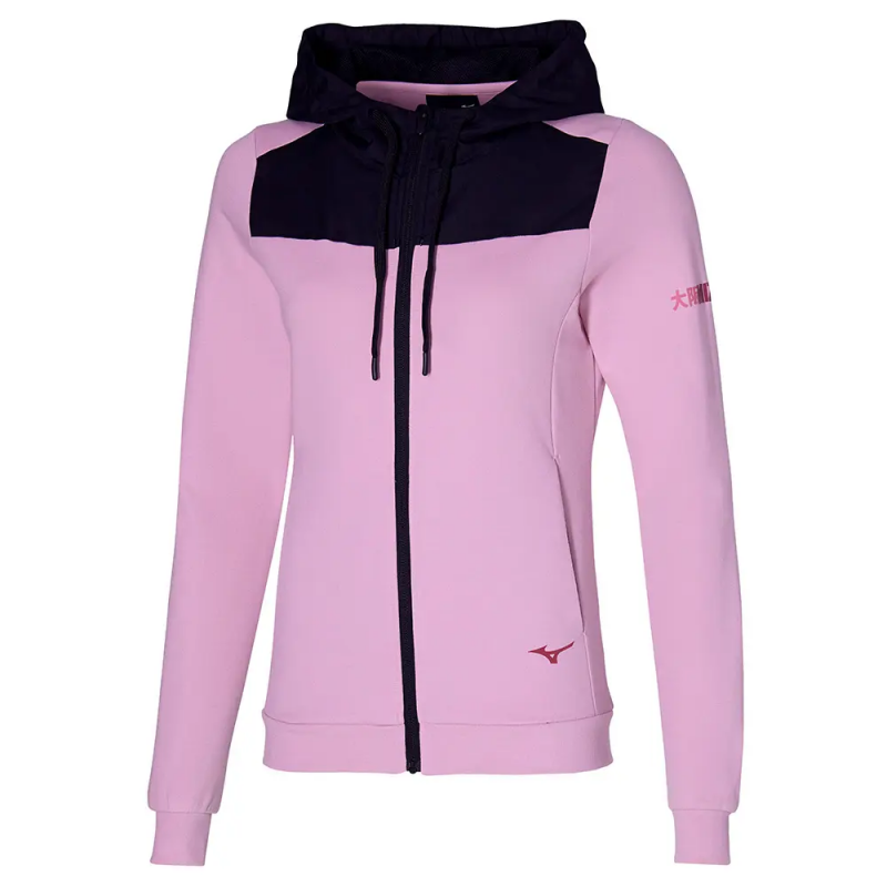Sweatshirt à capuche Damen Mizuno
