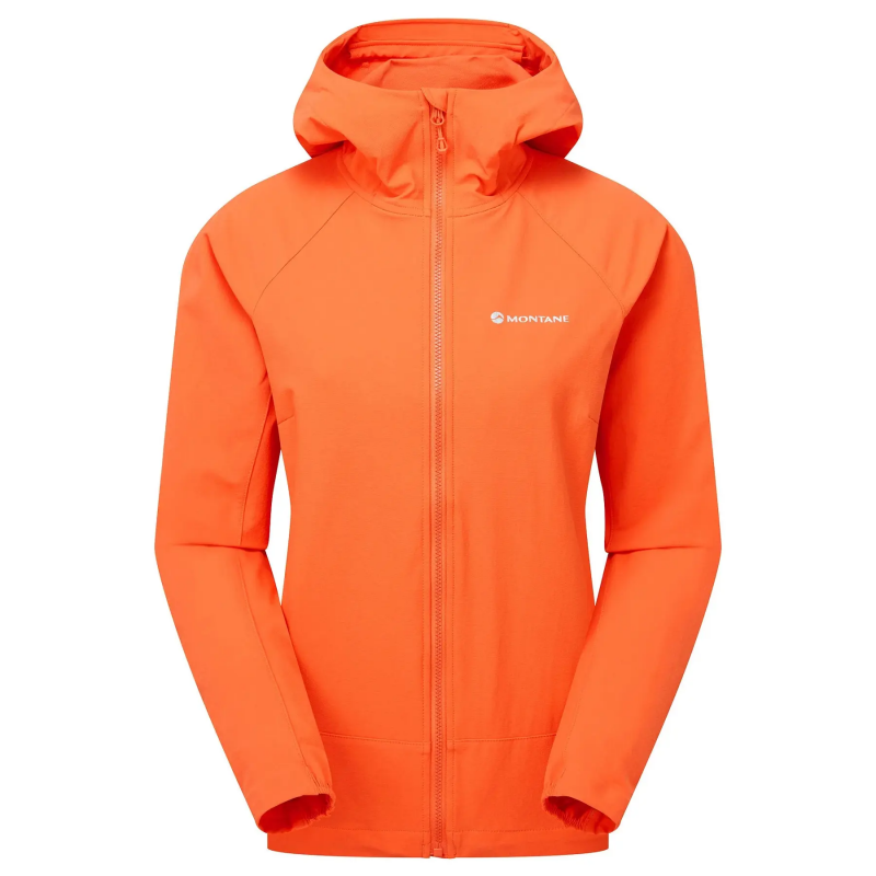 Windjacke mit Kapuze, Damen Montane Tenacity