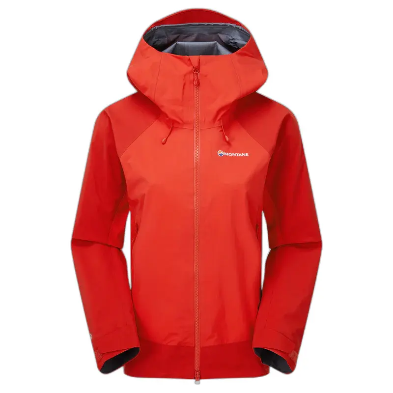 Damen Regenjacke mit Kapuze Montane Phase XPD