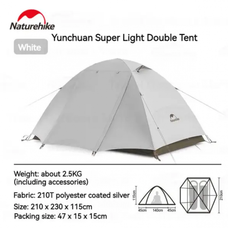 Klappzelt für 2 Personen Naturehike Trisul