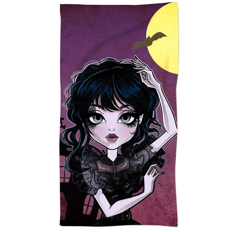 Handtuch cotton Frau OcioStock Gothic Girl