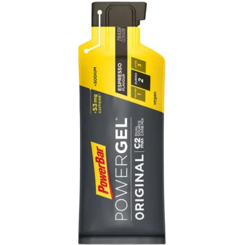 Gel PowerBar PowerGel Original 24x41gr Espresso Caffeine