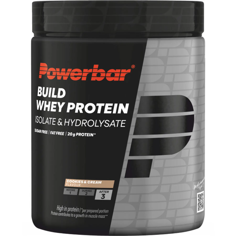 Protein-Isolat- und Hydrolysat-Kekse mit Creme PowerBar Build Whey
