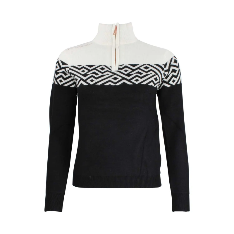 Damen Rollkragenpullover 1/2 Zip Peak Mountain