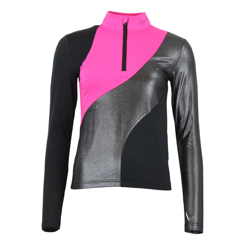 Damen Langarm-Zipshirt Peak Mountain Aramis