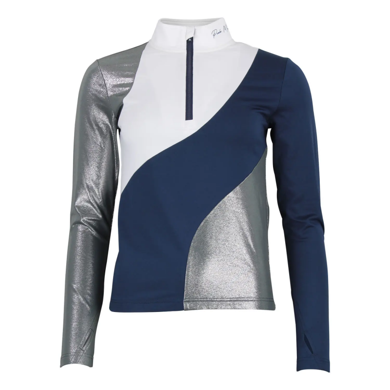 Damen Langarm-Zipshirt Peak Mountain Aramis