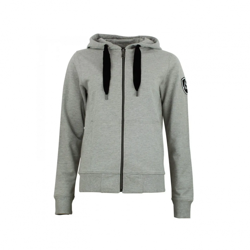 Sweatshirt Baumwolle Full Zip Damen Peak Mountain French Terry
