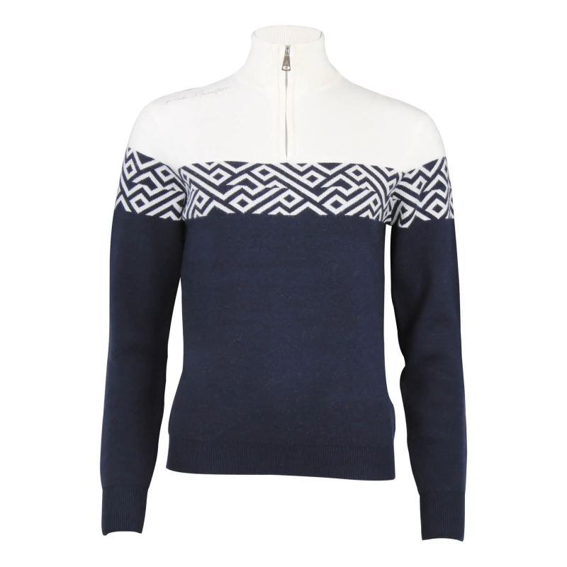 Damen Rollkragenpullover 1/2 Zip Peak Mountain Akar