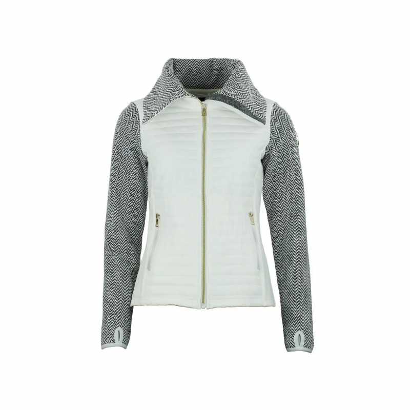 Fleece mit gesteppten Einsätzen Damen Peak Mountain