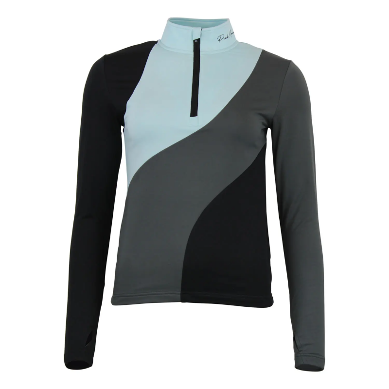 Damen Langarm-Zipshirt Peak Mountain Aramis