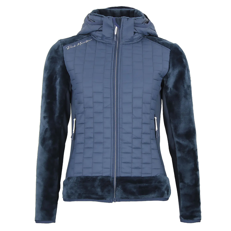 Fleecejacke mit gesteppten Einsätzen für Damen Peak Mountain Arlow