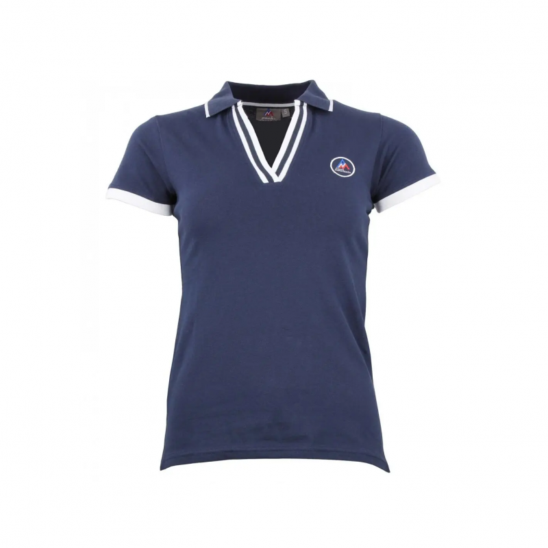 Polo-Shirt Frau Peak Mountain Asfalte