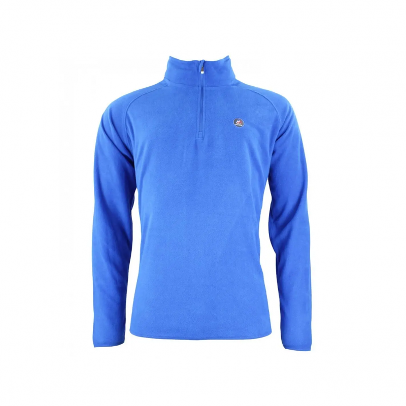 Fleece mit Kapuze 1/2 Reißverschluss Peak Mountain
