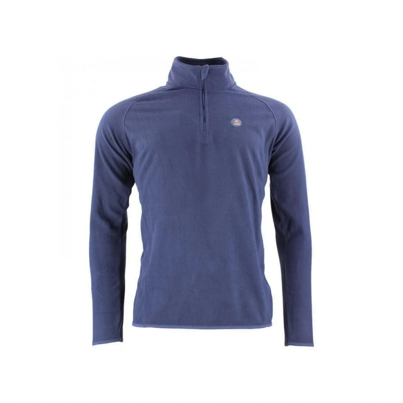 Fleece mit Kapuze 1/2 Reißverschluss Peak Mountain