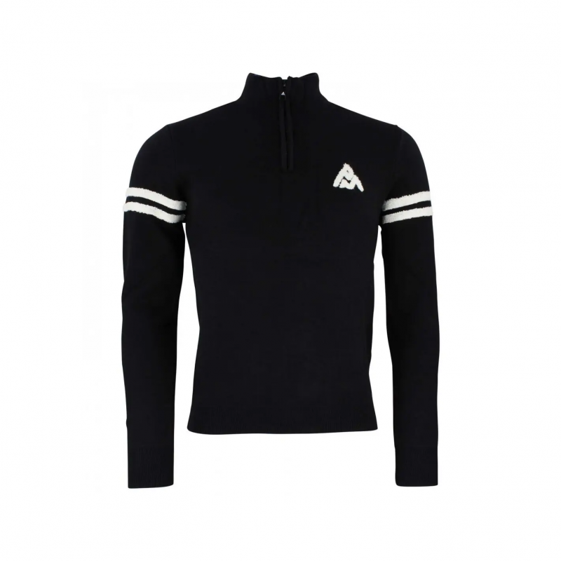 Rollkragenpullover mit halbem Reißverschluss Peak Mountain
