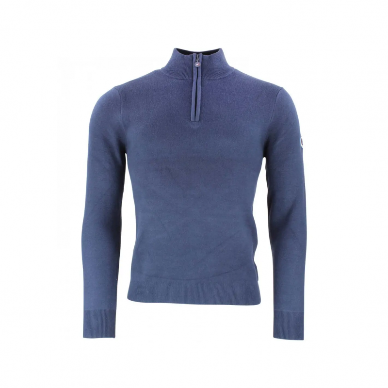 Rollkragenpullover mit halbem Reißverschluss Peak Mountain