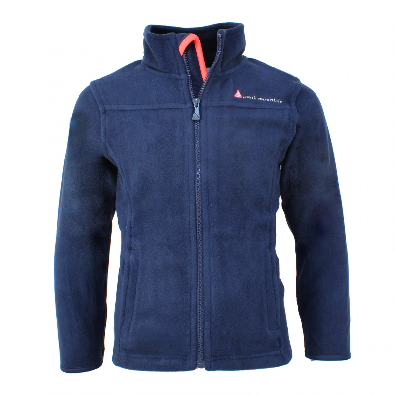Fleecejacke, Mädchen Peak Mountain Facesare