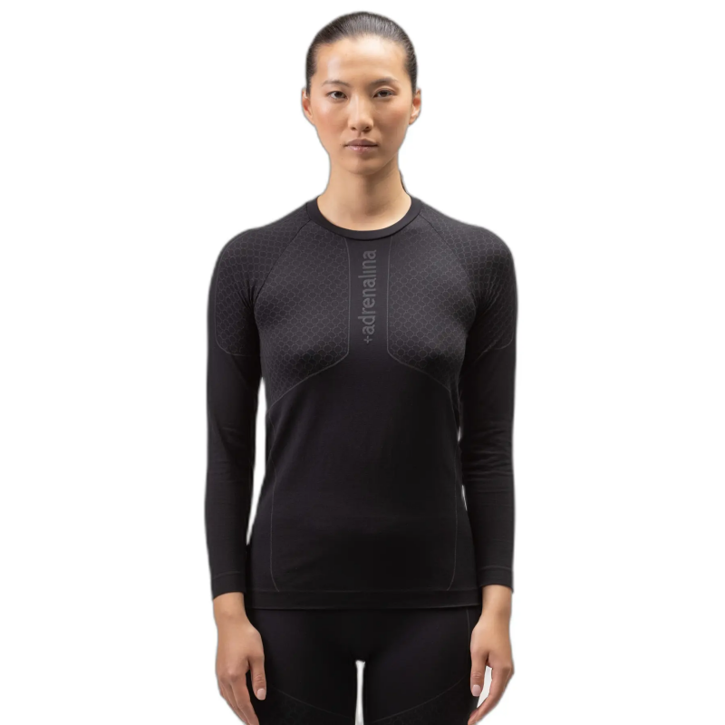 Nahtloses Langarmshirt für Frauen Piu Adrenalina